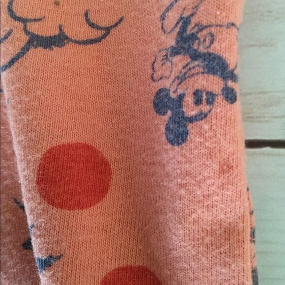 Mickey Mouse vintage style tropical coral onesie - Picture 4 of 5